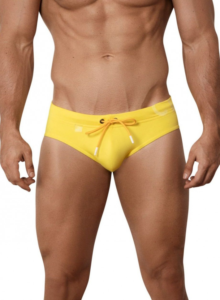 Желтые мужские плавки-брифы Malibu Swimsuit Brief