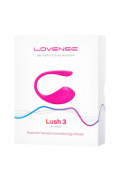 Розовое виброяйцо Lovense Lush 3