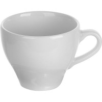 Чашка чайная «Паула»;фарфор;200мл;D=9,H=6см;белый