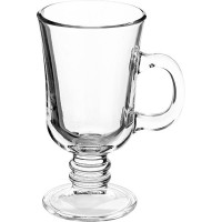 Бокал для горячих напитков «Айриш Кофе» Паб;стекло;215мл;D=75,H=145,L=108мм;прозр.