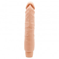 Телесный вибратор-реалистик Barbara - 25,5 см.