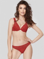 Комплект Pizzo Romantic: бюстгальтер-бралетт и трусики-бразилиана