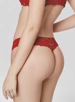 Комплект Pizzo Romantic: бюстгальтер-бралетт и трусики-бразилиана
