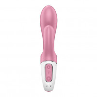 Розовый вибратор-кролик с расширением Air Pump Bunny 2 - 20,4 см.