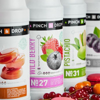 Топпинг «Белый шоколад» Pinch&Drop 1 кг;пластик;D=8,H=26см