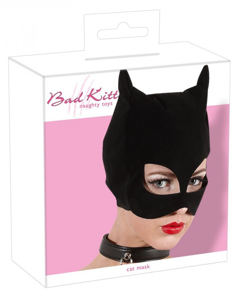 Полушлем с кошачьими ушками Katzenmaske