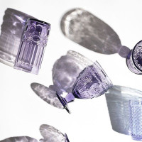 Хайбол;стекло;300мл;D=69,H=138мм;фиолет.