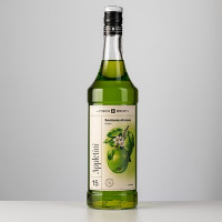 Сироп «Зеленое Яблоко» Pinch&Drop;стекло;1л;D=85,H=330мм;зелен.