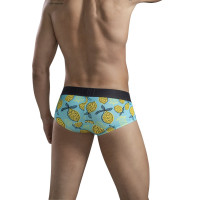 Голубые трусы-брифы с принтом в виде лимонов Lemons Classic Brief