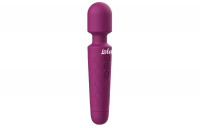 Фиолетовый жезловый вибромассажер Dreaming Wand - 20 см.