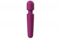 Фиолетовый жезловый вибромассажер Dreaming Wand - 20 см.