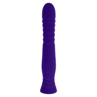Фиолетовый вибростимулятор Trixxxie - 22,2 см.