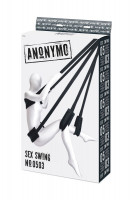 Секс-качели - Черные секс-качели Anonymo №0503