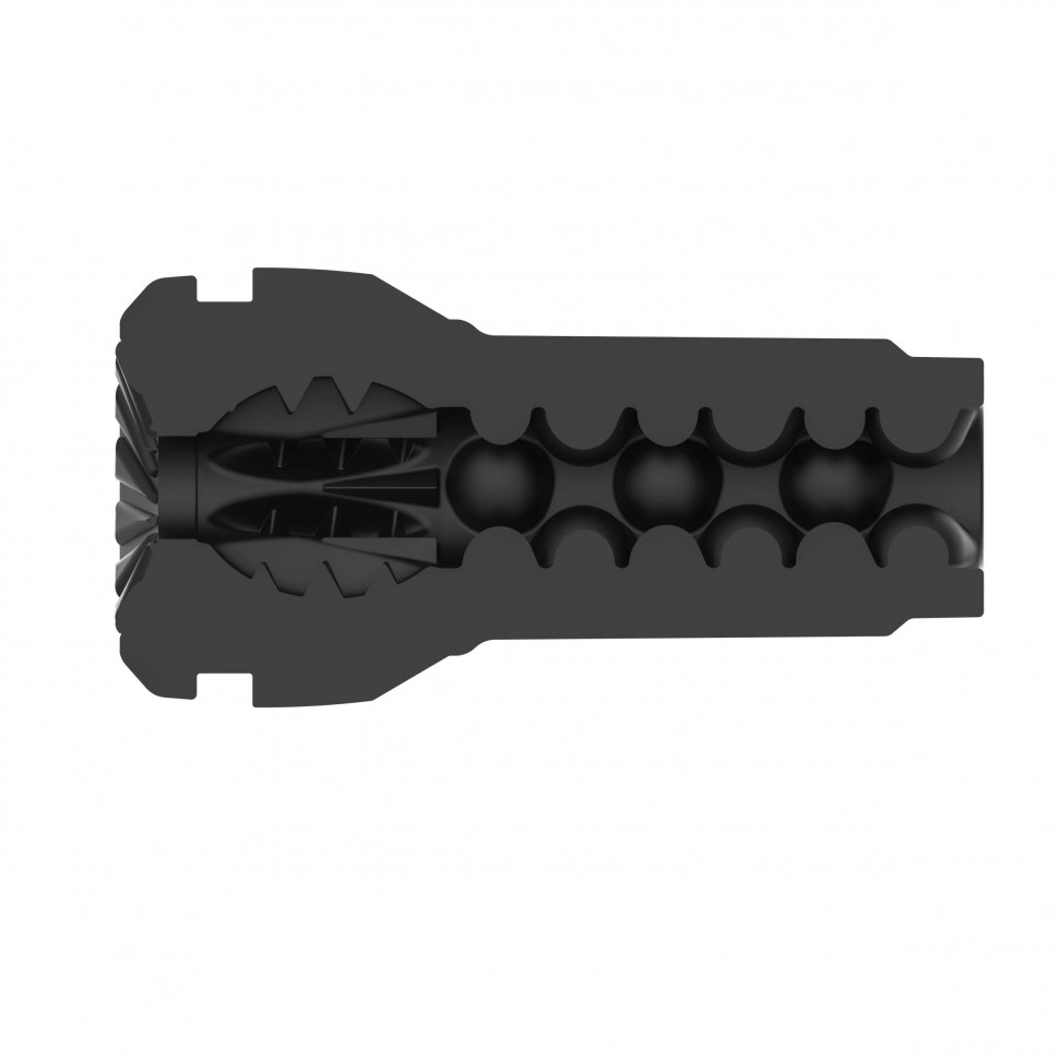 Ченый мастурбатор с интерактивная насадкой PowerBlow & Feel Pocket Stroker