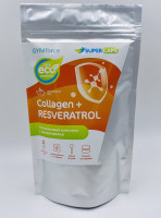 Общеукрепляющие - Натуральный коллаген с ресвератролом GYMforce Collagen+ - 150 гр.