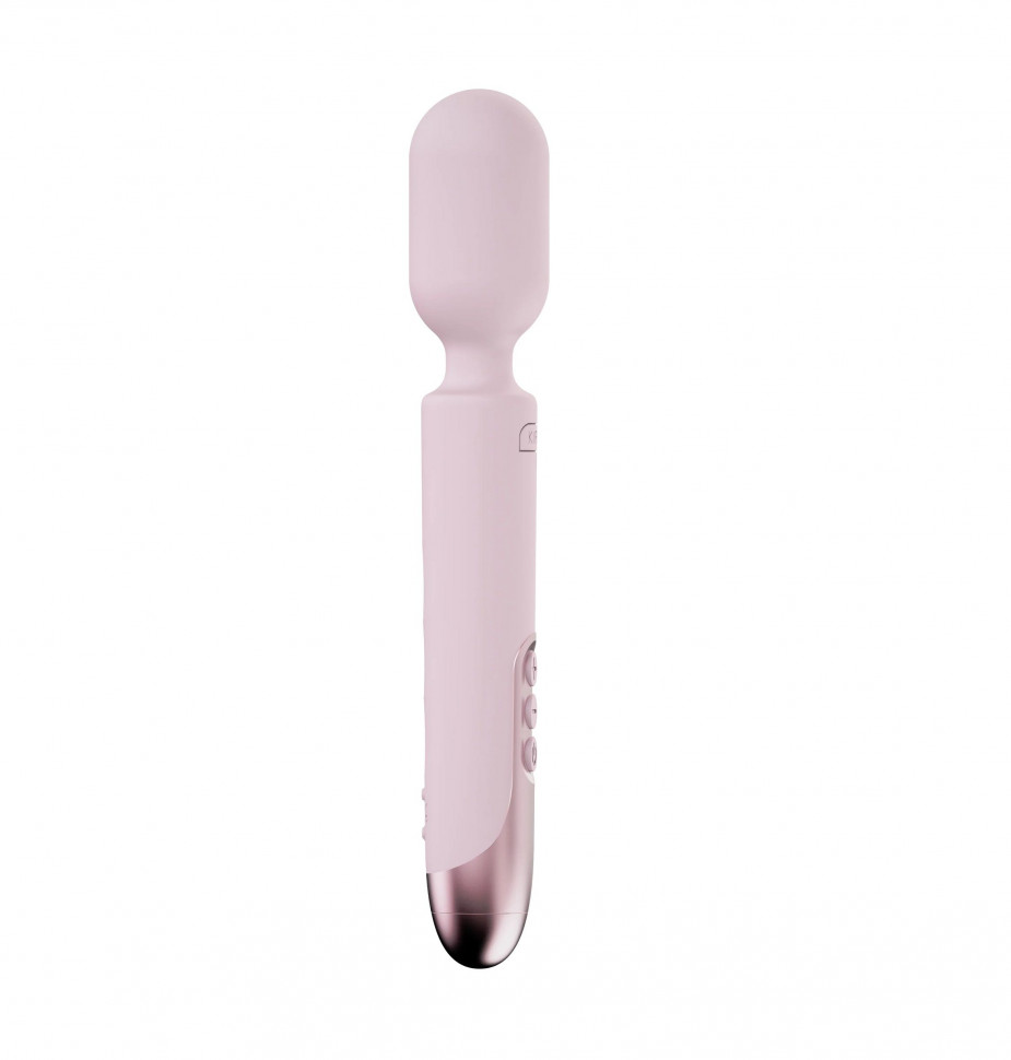 Розовый интерактивный вибратор ProWand Vibrator