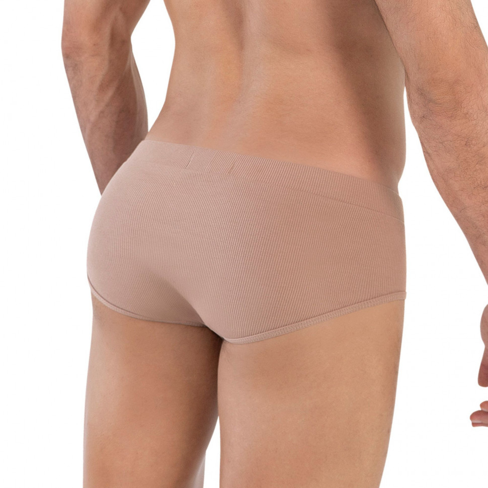 Коричневые трусы-брифы Spirit Piping Brief