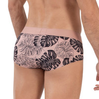 Розовые трусы-брифы с растительным принтом Pacif Classic Brief