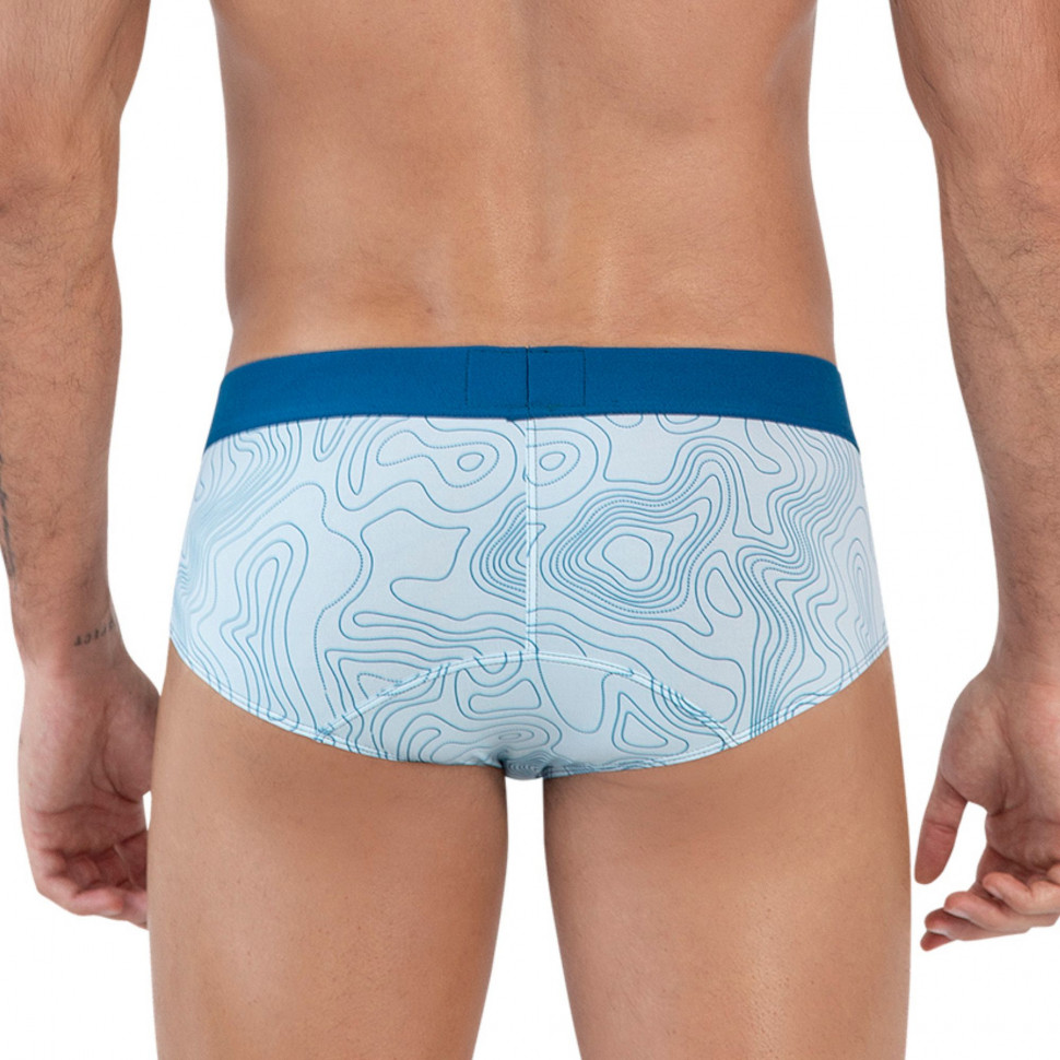 Голубые трусы-брифы с принтом Emphatiс Classic Brief