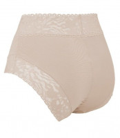 Высокие трусики-слипы с кружевной отделкой Soft lace