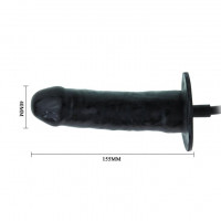 Расширяющийся вибратор Bigger Joy - 15,5 см.