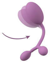 Сиреневый тренажер мыщц тазового дна Vaginal Trainer