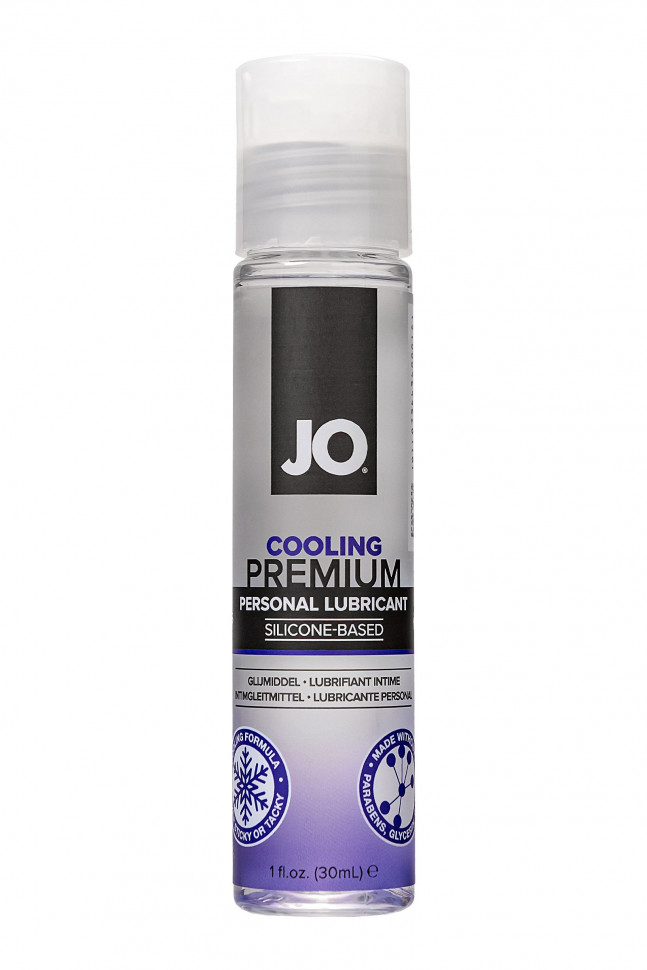 Охлаждающий лубрикант на силиконовой основе JO Premium COOL - 30 мл.