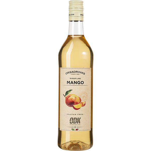 Сироп «Манго» ODK;пластик;1л;D=8,H=32см