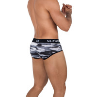 Серые мужские трусы-брифы Navigate Piping Brief