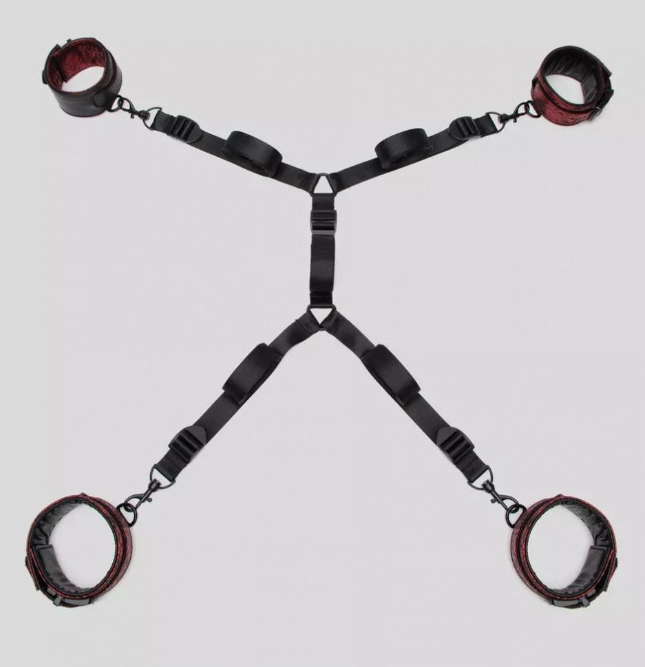 Изысканный набор фиксаций на кровати Reversible Under Mattress Restraint Set