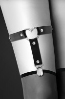 Перчатки и аксессуары - Подвязка с металлическим сердечком 