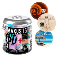 Презервативы - Экстремально тонкие презервативы MAXUS Extreme Thin - 15 шт.