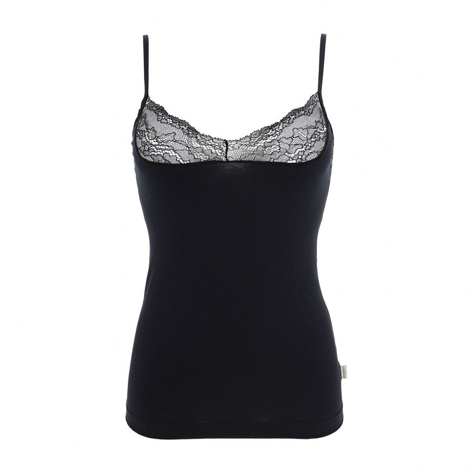 Топ на тонких бретелях из мягкого эластичного хлопка Purity Lace
