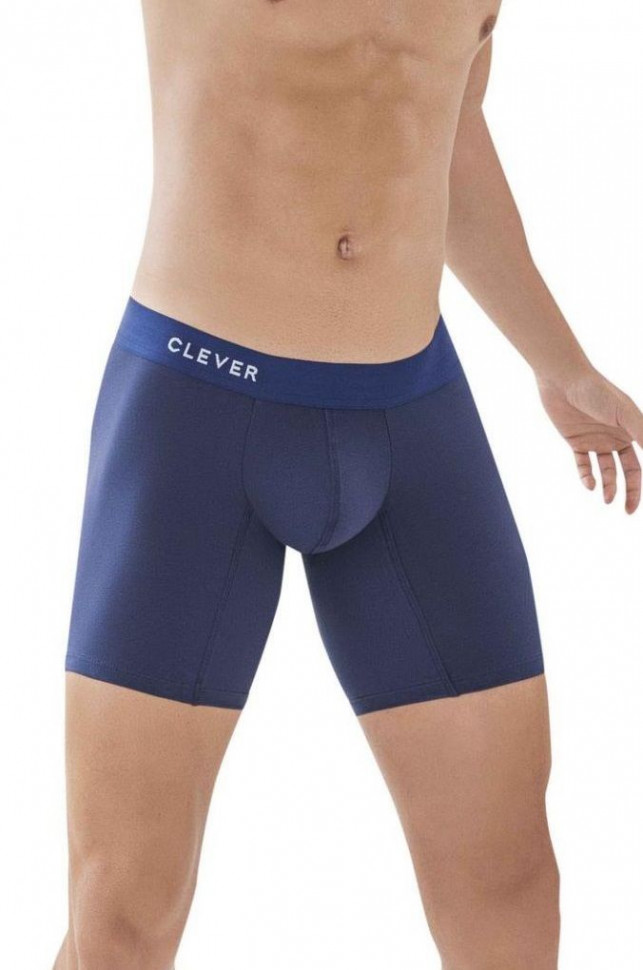 Темно-синие удлиненные трусы-боксеры Caribbean Long Boxer