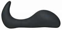 Анальные стимуляторы без вибрации - Анальный стимулятор с изогнутым стволом Black Velvet  - 10,5 см.