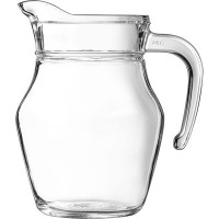 Кувшин «Брок»;стекло;0,5л;D=75,H=140,B=120мм;прозр.