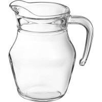 Кувшин «Брок»;стекло;0,5л;D=75,H=140,B=120мм;прозр.