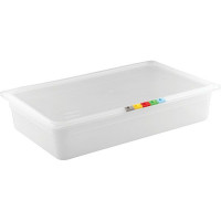 Гастроемкость (1/1) без крышки;полипроп.;12,6л;,H=10,L=53,B=32,5см;прозр.