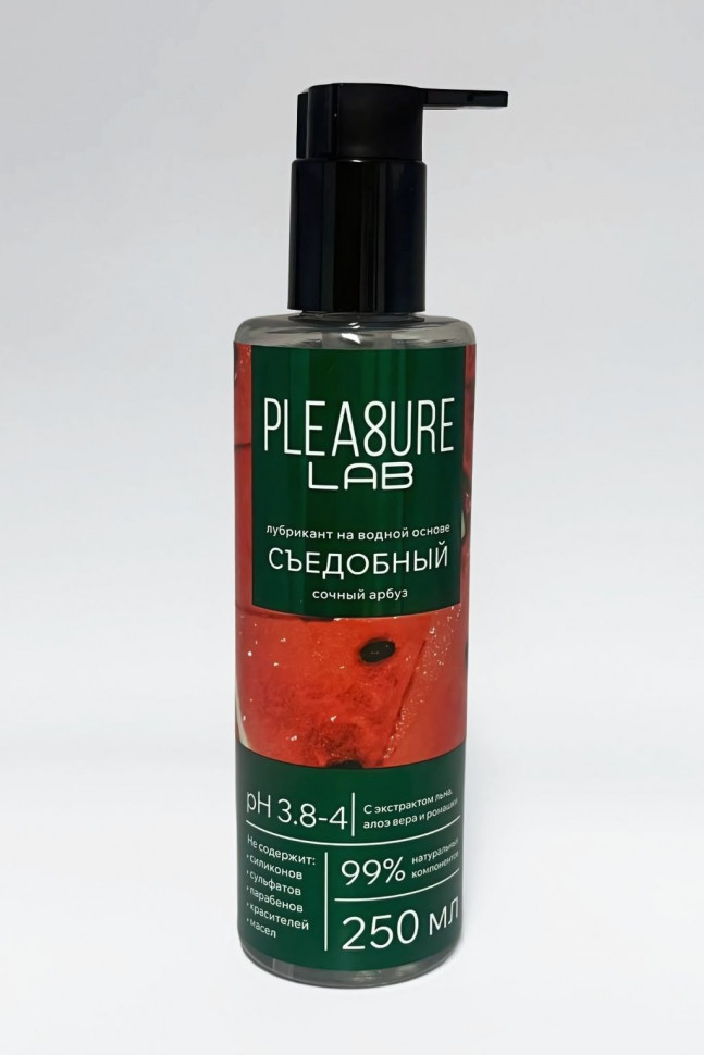Лубрикант на водной основе Pleasure Lab с ароматом арбуза - 250 мл.
