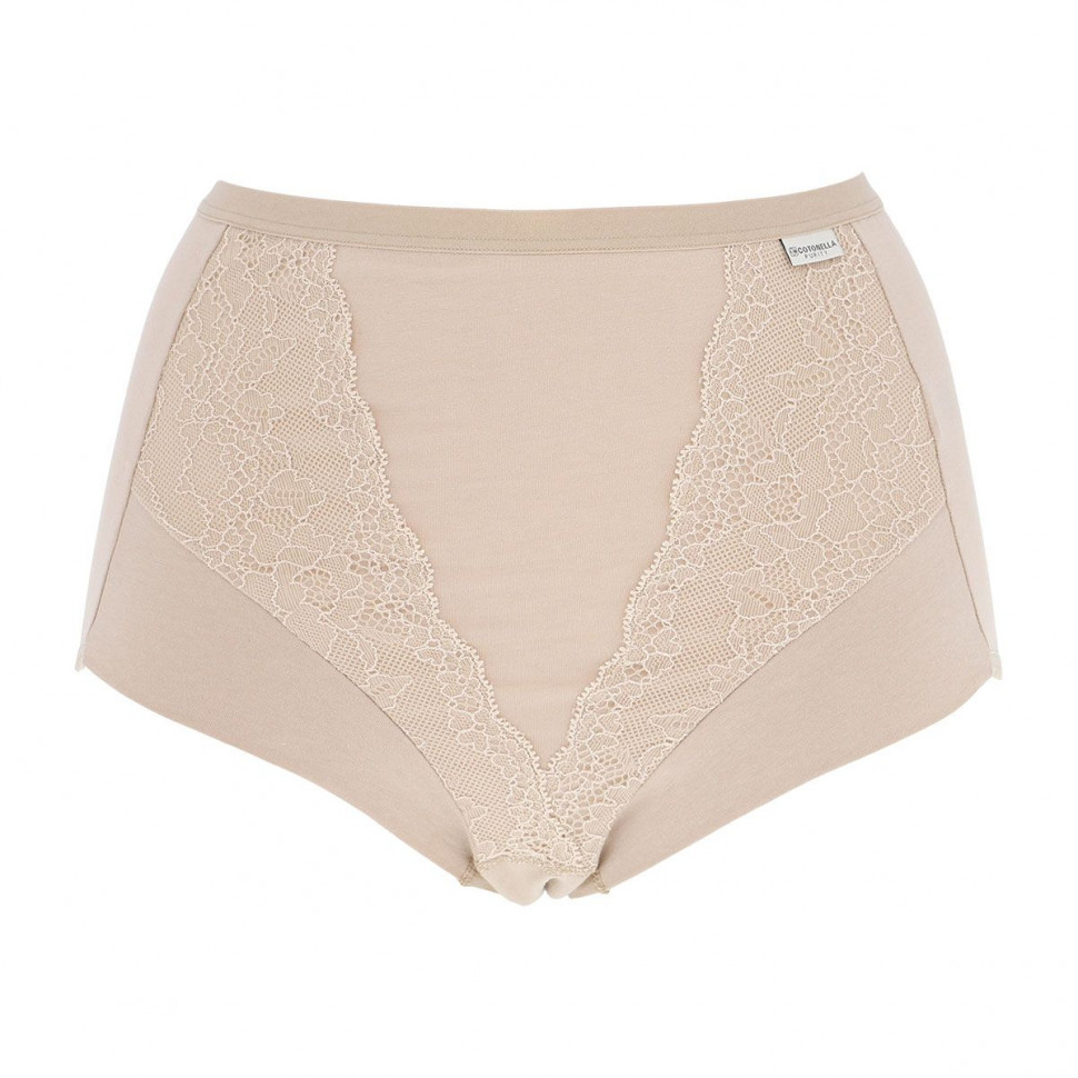 Трусики-макси из мягкого эластичного хлопка Purity Lace