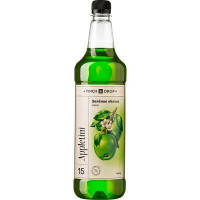 Сироп «Зеленое Яблоко» Pinch&Drop;пластик;1л;D=83,H=267мм;зелен.