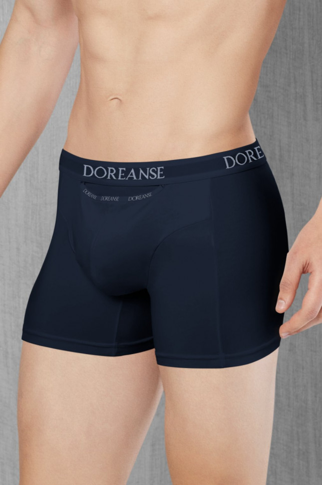 Мужские трусы-боксеры с горизонтальным гульфиком Doreanse Cotton Premium