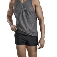 Черно-серая двусторонняя мужская майка Fit Tank-top