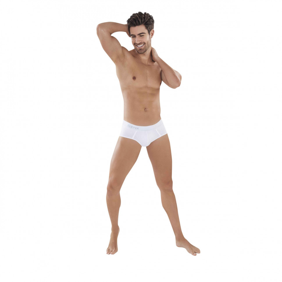 Белые мужские трусы-брифы Caribbean Piping Brief