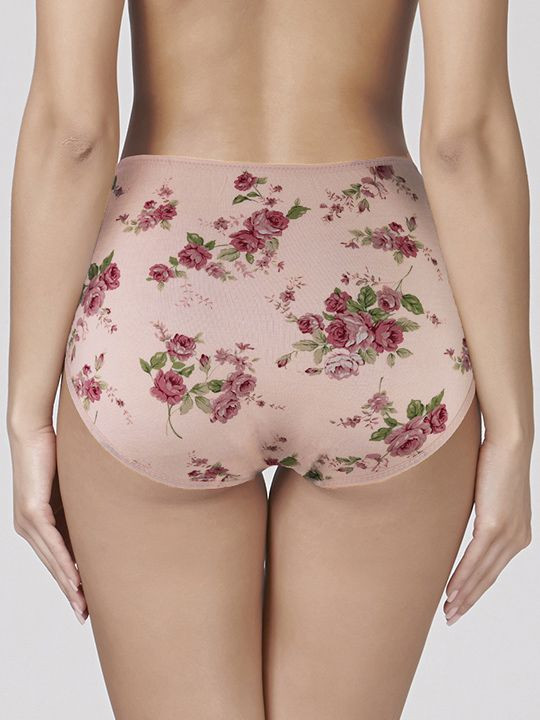 Высокие трусики Charming с розочками