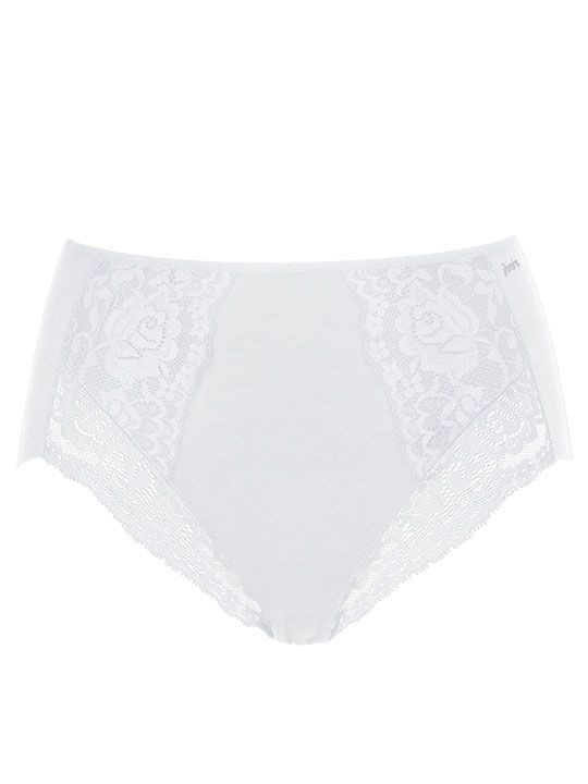 Высокие хлопковые трусики Lace Cotton Band