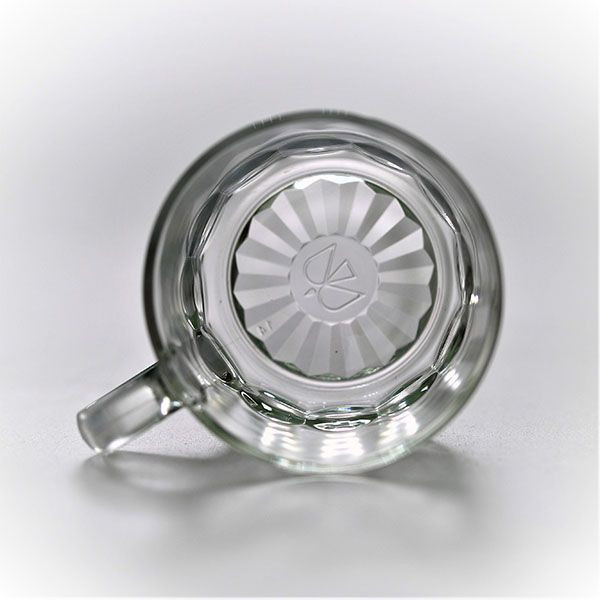 Чашка чайная «Норд»;стекло;270мл;D=90,H=72мм;прозр.