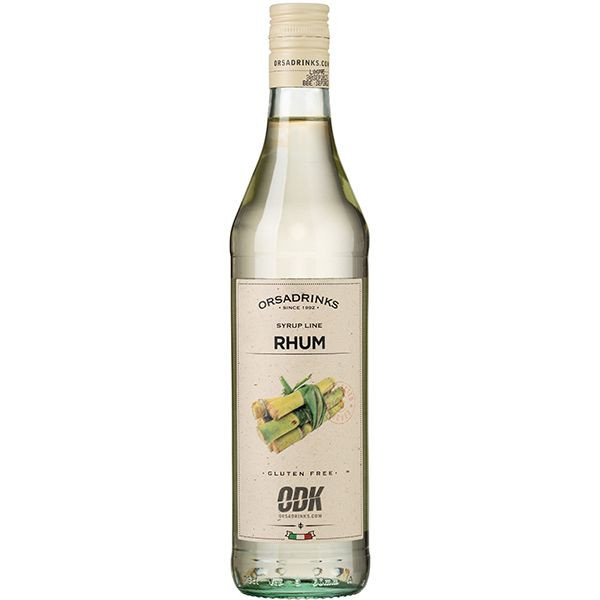Сироп «Карибский» ODK;стекло;0,75л;D=65,H=305мм;белый