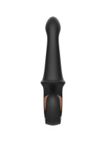Черный вибратор-кролик Mystery - 22,5 см.