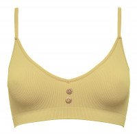 Эко-бюстгальтер в мелкий рубчик Eco-wear
